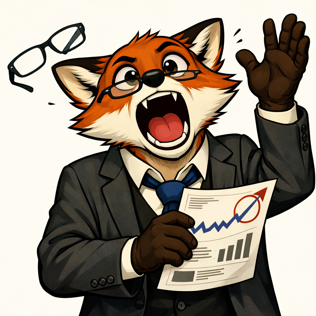 Margin the Fox — eyeing the exam that hasn't started